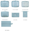 Kit Organizador de Malas de Viagem com 7 peças