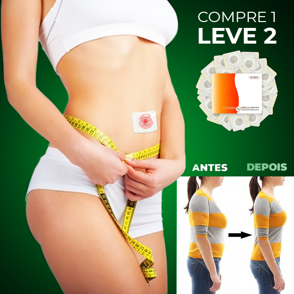 [COMPRE 1 LEVE 2] Adesivo Emagrecedor Detox Original SlimPatch©